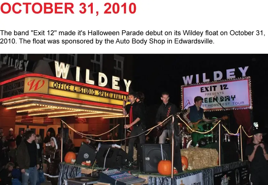 Wildey Theatre - Newspaper Article October 31, 2010